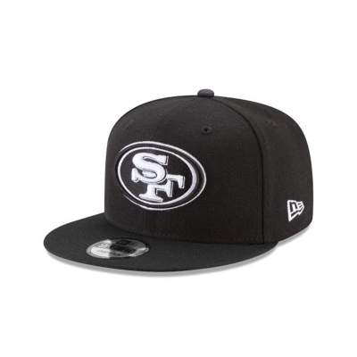 San Francisco 49ers Gorra | New Era NFL 9fifty Snapback Cap Mexico - Negros